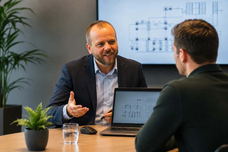 Persoonlijk advies en ondersteuning voor bedrijfsnetwerken