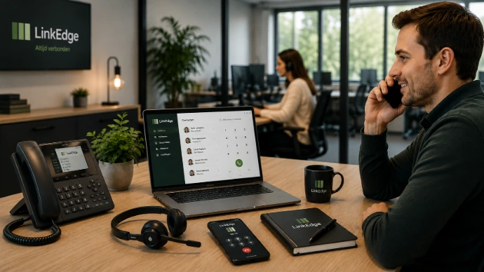 Moderne bedrijfstelefonie en communicatie voor bedrijven