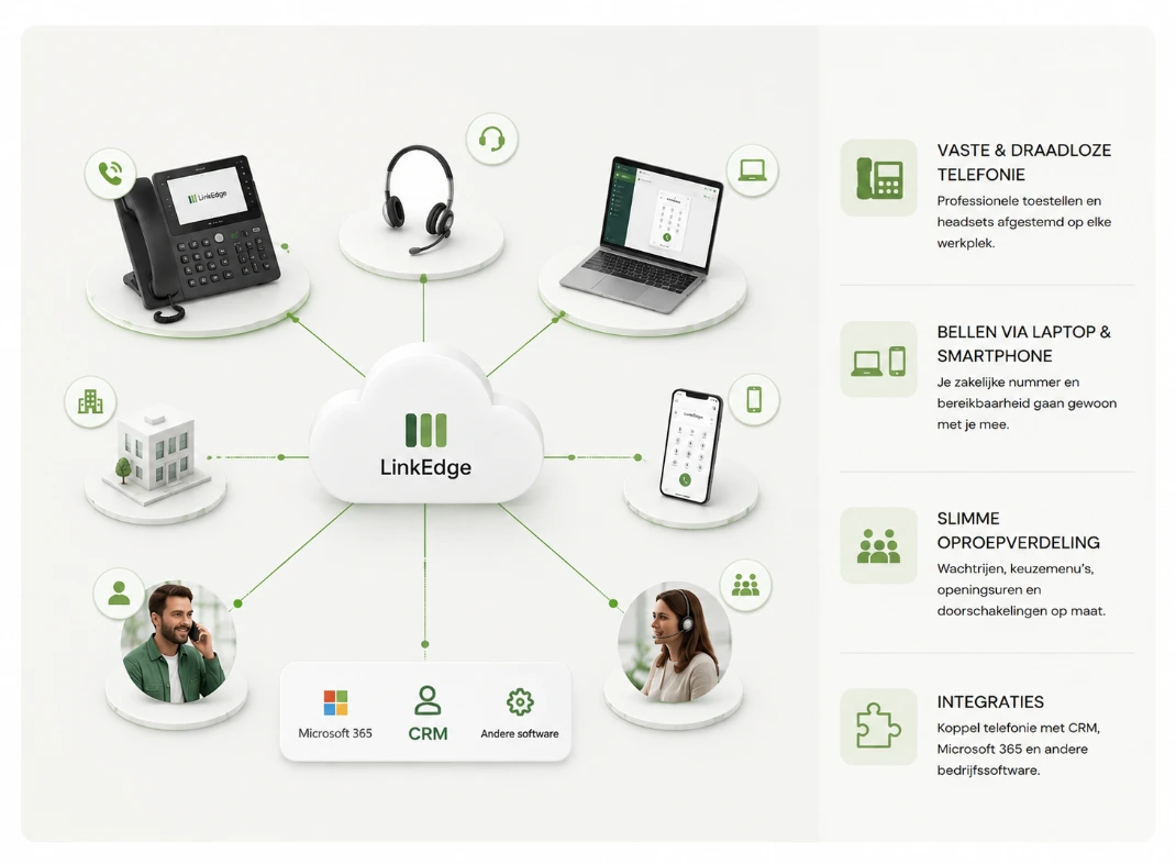Geïntegreerde telefonie en communicatieoplossingen