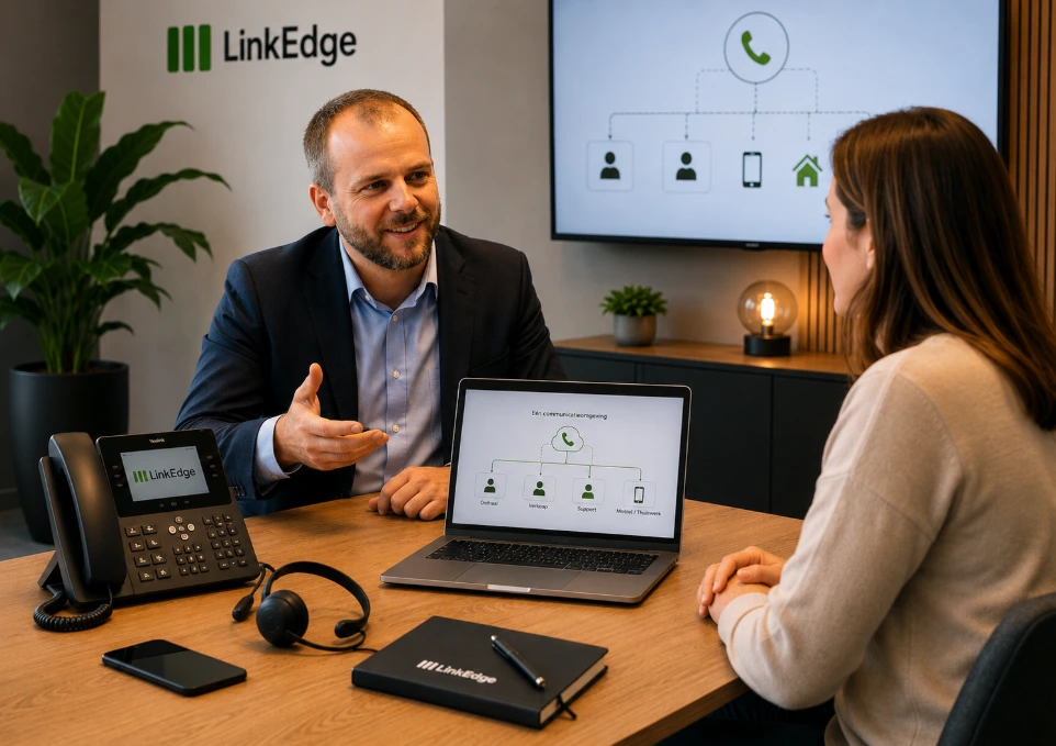 Persoonlijk advies over bedrijfstelefonie en communicatie