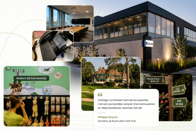 Klantprojecten en gerealiseerde oplossingen van LinkEdge