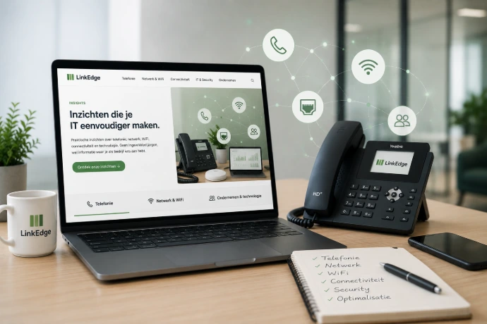 LinkEdge insights over telefonie, netwerk, WiFi en connectiviteit