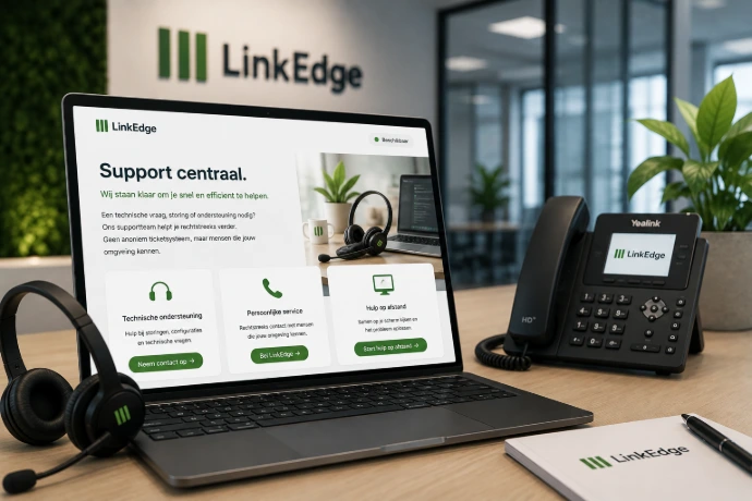 Technische support en hulp op afstand bij LinkEdge