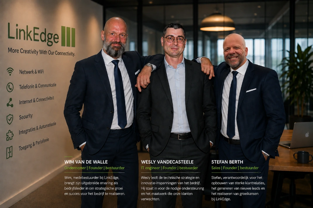 Bestuurders en oprichters van LinkEdge