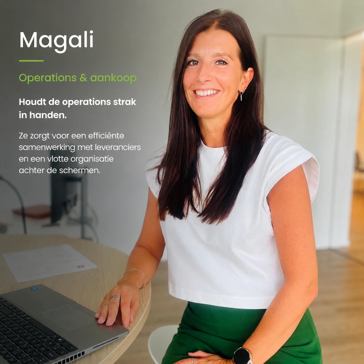 Magali - Operations en aankoop bij LinkEdge